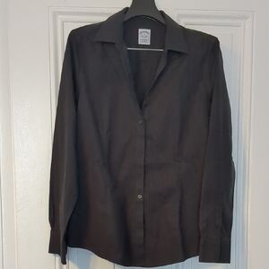 Brooks Brothers Charcoal Fitted Shirt